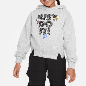 Girls Nike Sweatshirt, Nike Pullover, Logo Sweatshirt, Girls 6X, Nike Hoodie NWT